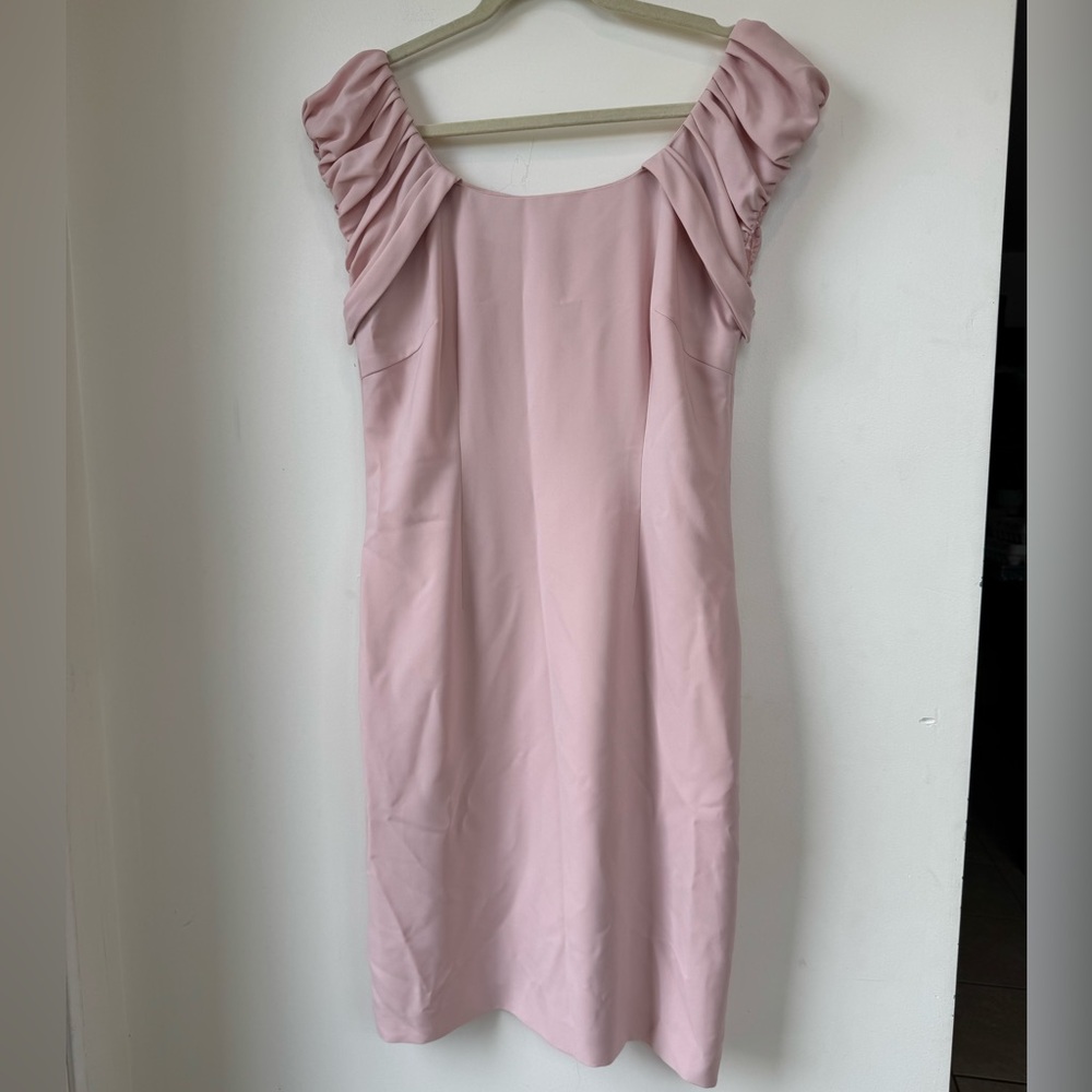Spense Blush Pink Midi Dress